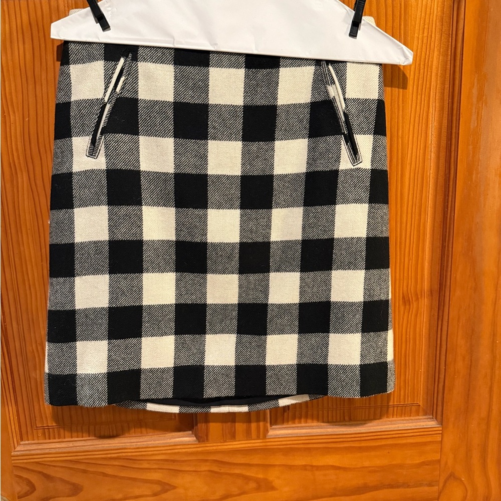 Talbots Buffalo Plaid Skirt
